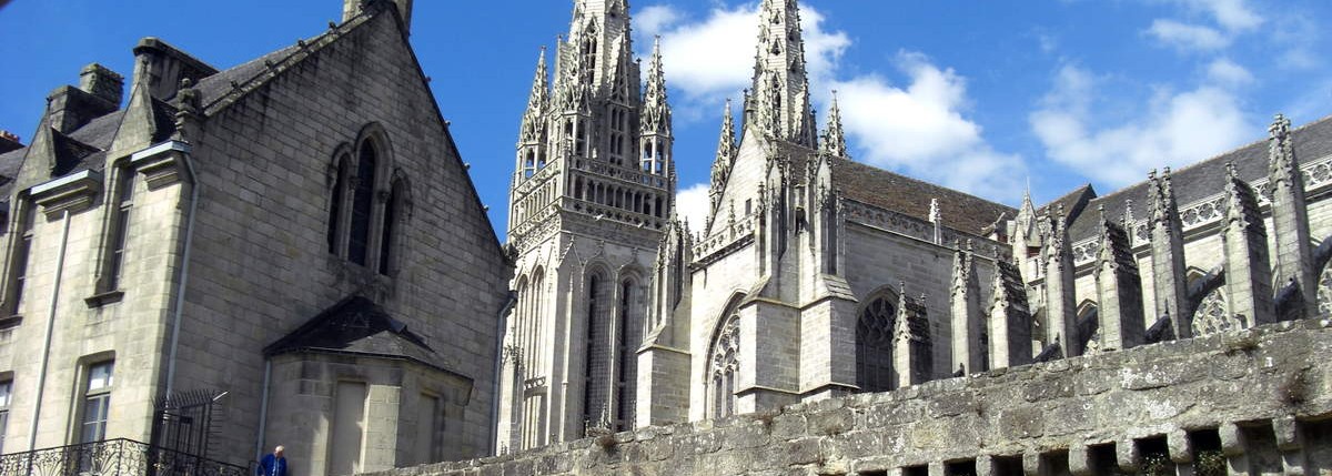La cathédrale Saint Corentin à Quimper